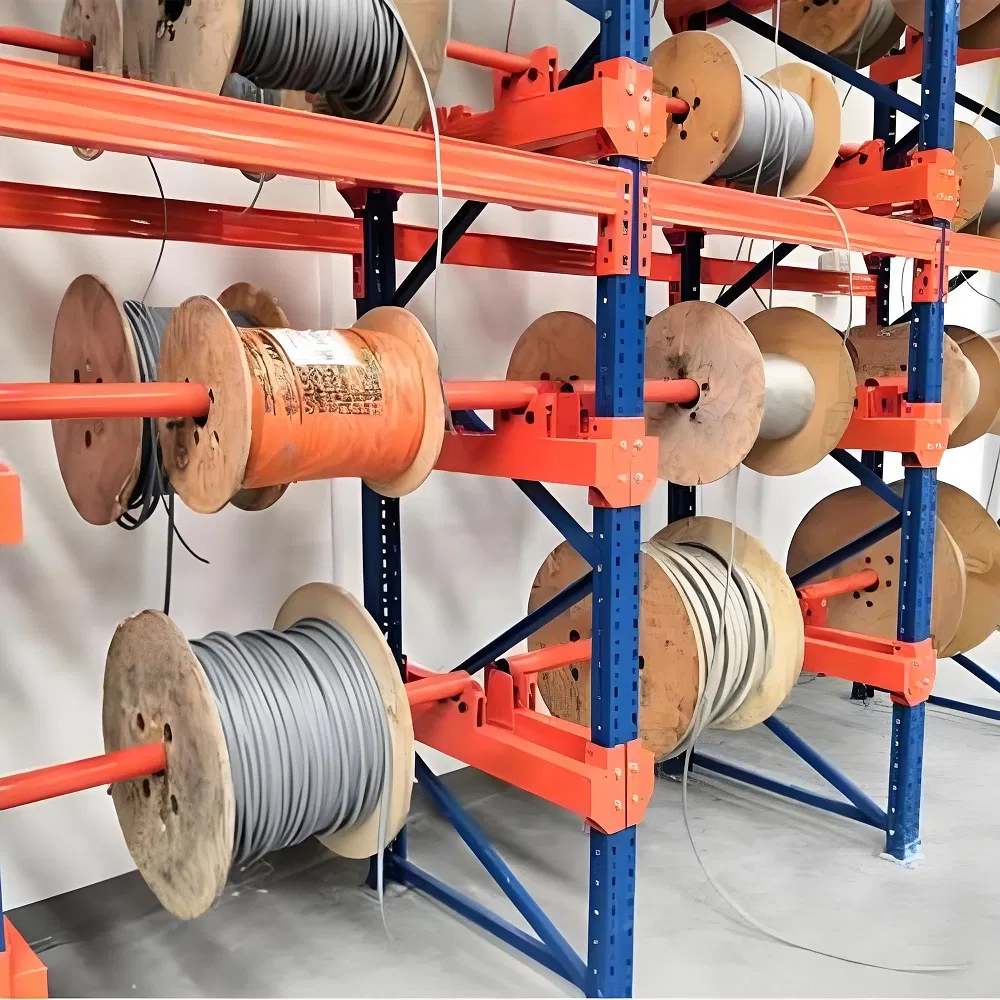 Heavy Duty Industrial Use Cable Reel Roll Storage Shelf Racking