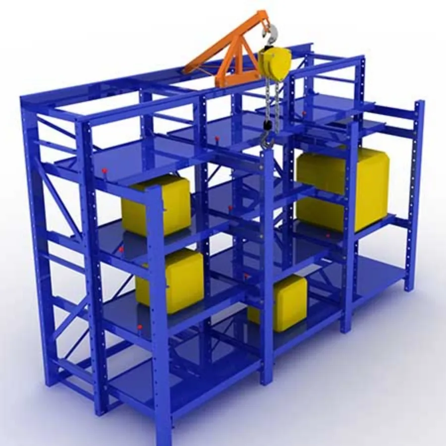 Custom Heavy Duty Mold Rack Injection Storage Rack Standard Drawer Mold Rack