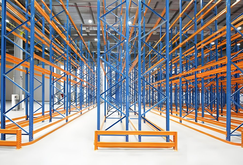Vna Warehouse Selective Pallet Racking Very Narrow Aisle