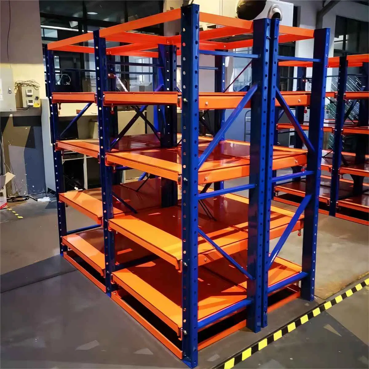 Wholesale Heavy Duty Steel Mold Drawer Roll-out Rack for Warehouse Storage