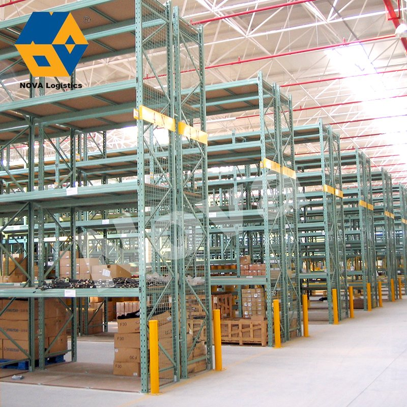 Heavy Duty Steel Racking with Wire Mesh Decking