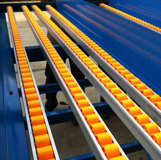Heavy-Duty 5-Layer Flow Rack System Industrial Gravity Roller Shelving with Corrosion Protection