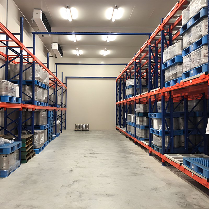 Heavy Duty Steel Pallet Rack with Durable Support Beams Customizable Logistics Storage Solution