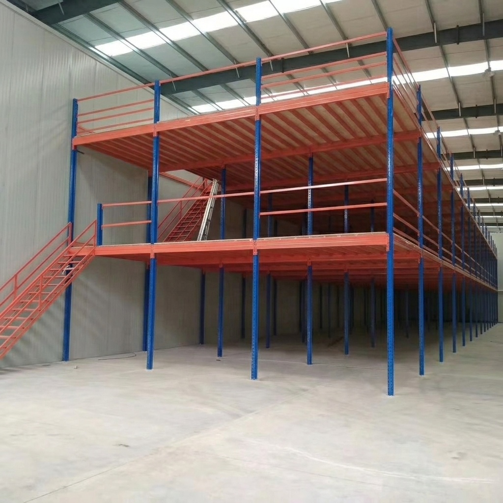 Customizable Steel Structural Frame Sheet Metal Fabrication Mezzanine Warehouses Steel Structure Processing
