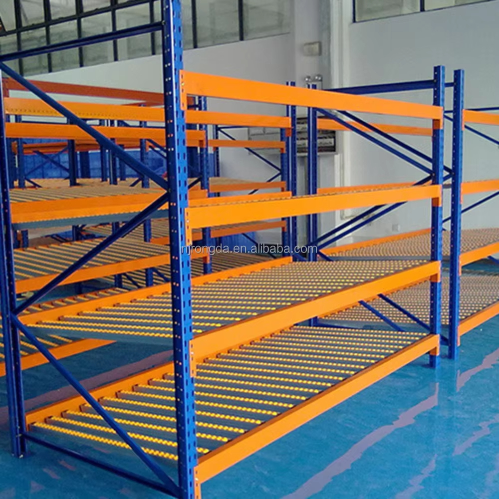 Warehouse Storage Roller Racking Carton Flow Racking High Quality Gravity Carton Flow Racking