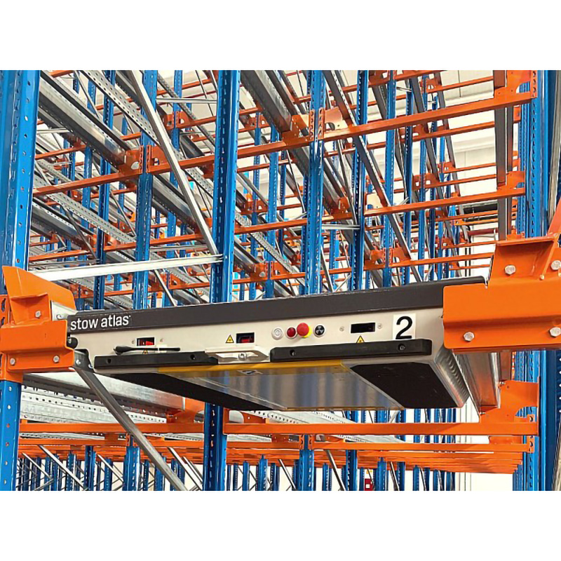 CE Certified Automated Storage and Retrieval System ASRS Industrial Double Deep ASRS Pallet Racking System