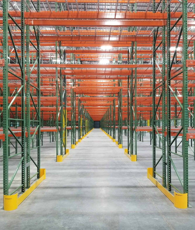 High Quality Teardrop Type Selective Pallet Rack for American Market Warehouse Storage