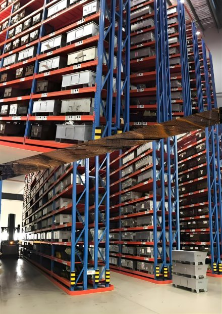 Vna Warehouse Selective Pallet Racking Very Narrow Aisle