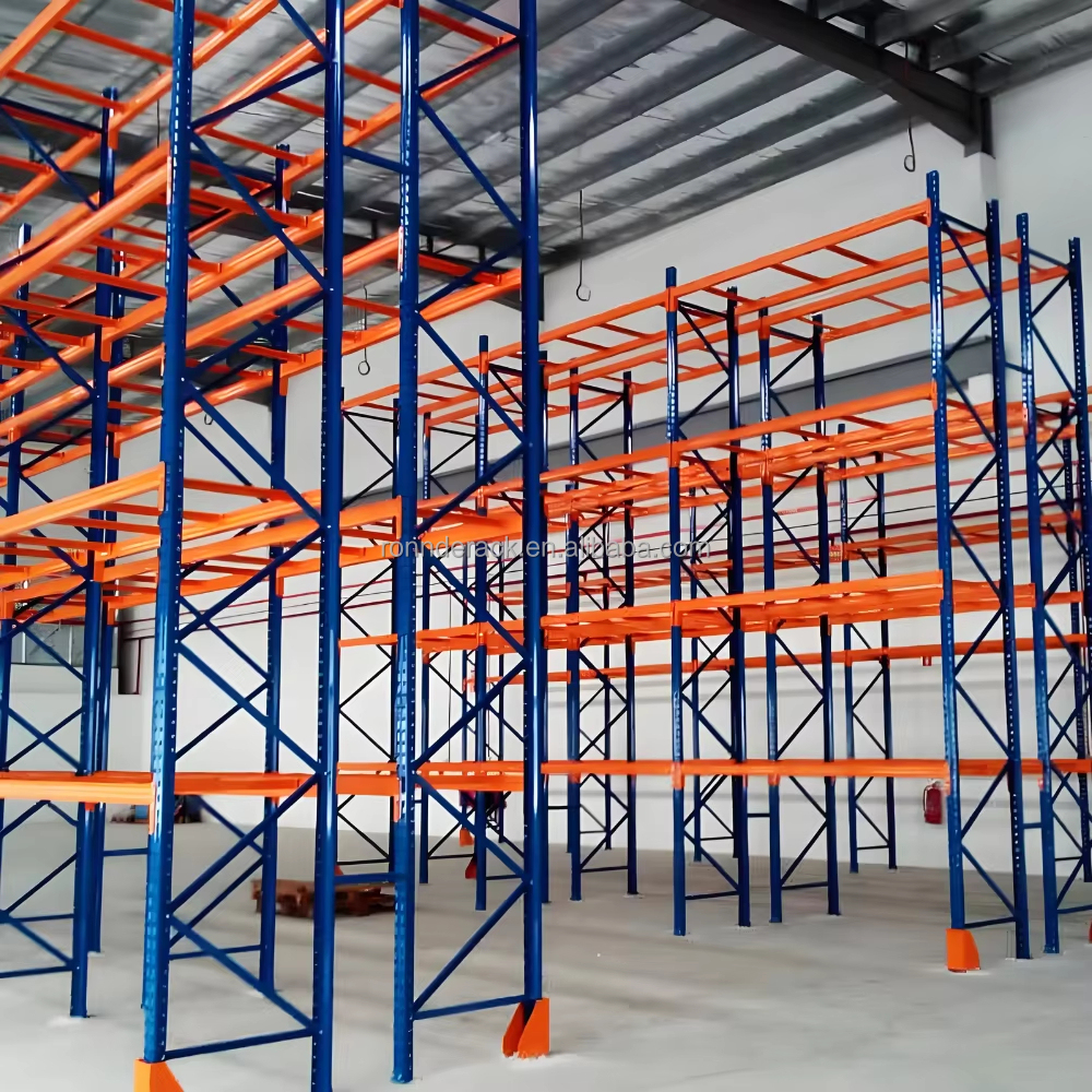 Wholesale US Upright Steel Selective Pallet Racking Teardrop Design Warehouse Storage Racks