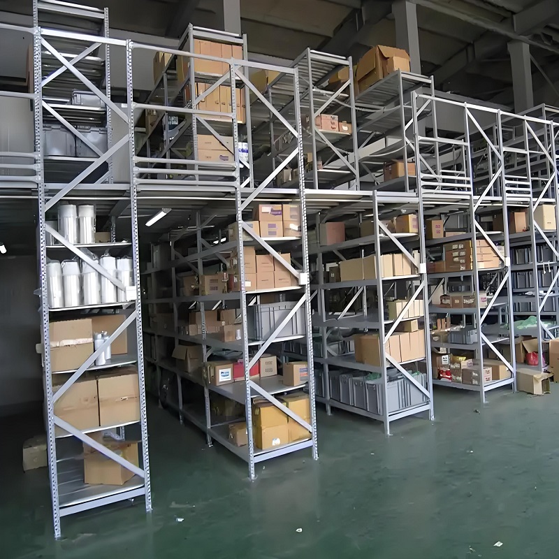 Heavy Duty Steel Mezzanine Racking Multi Level Platform Bulk Storage Picking