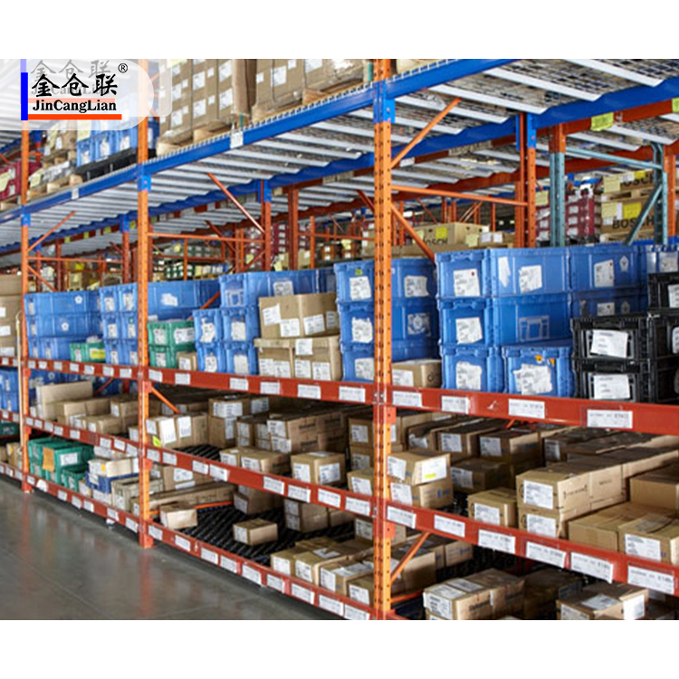 Warehouse Gravity Storage Racking Live Gravity Pallet Flow Rack Cooler Gravity Shelving and Racks