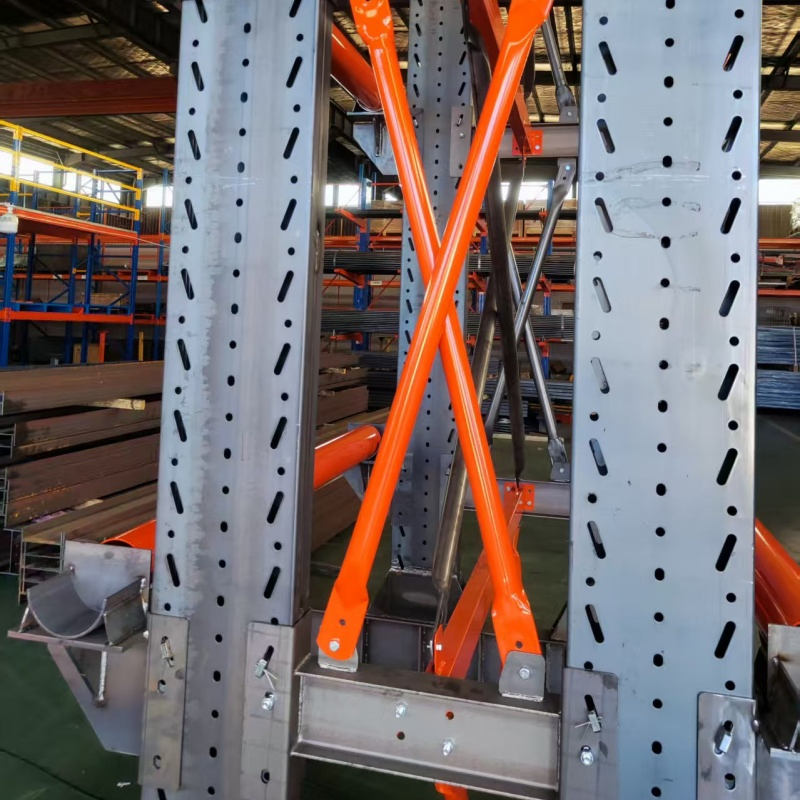 Free Design Single/Double Arm Racking Coil Unwinding Cable Reel Rack for Warehouse Storage Shelving