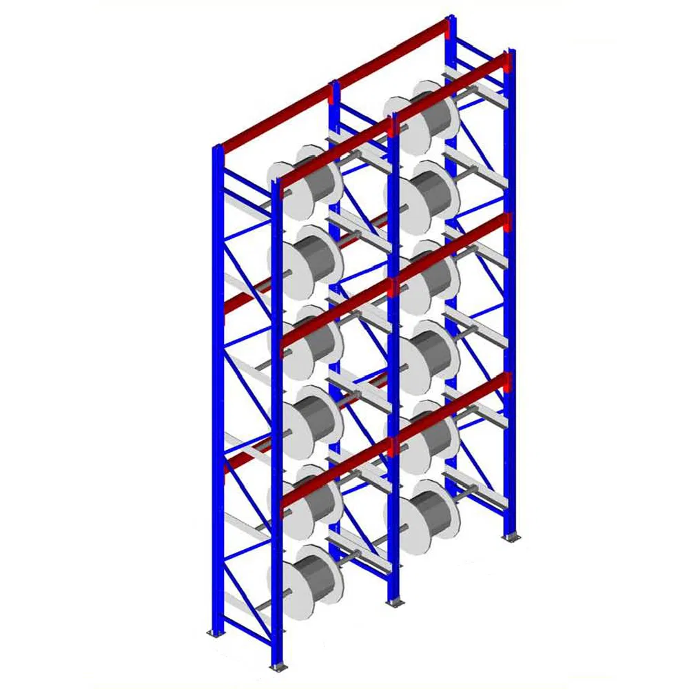 Warehouse Wire Cable Reel Rack Detail 2