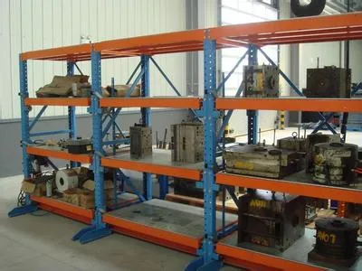 Sturdy Metal Mould Storage Rack for Efficient Organization