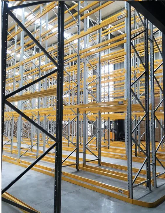 VNA Racking Technical Layout Diagram