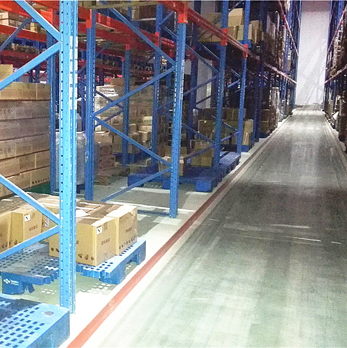 Vna Pallet Rack for Narrow Aisle Storage Without Floor Rails
