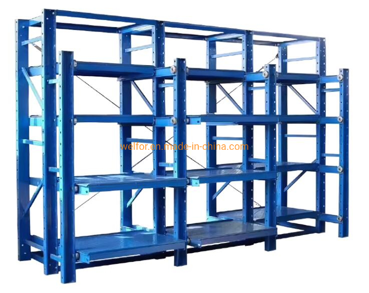 Heavy Mould Storage of Mold Racking Sliding Drawer Heavy Duty Mould Rack Shelves Mold Racking