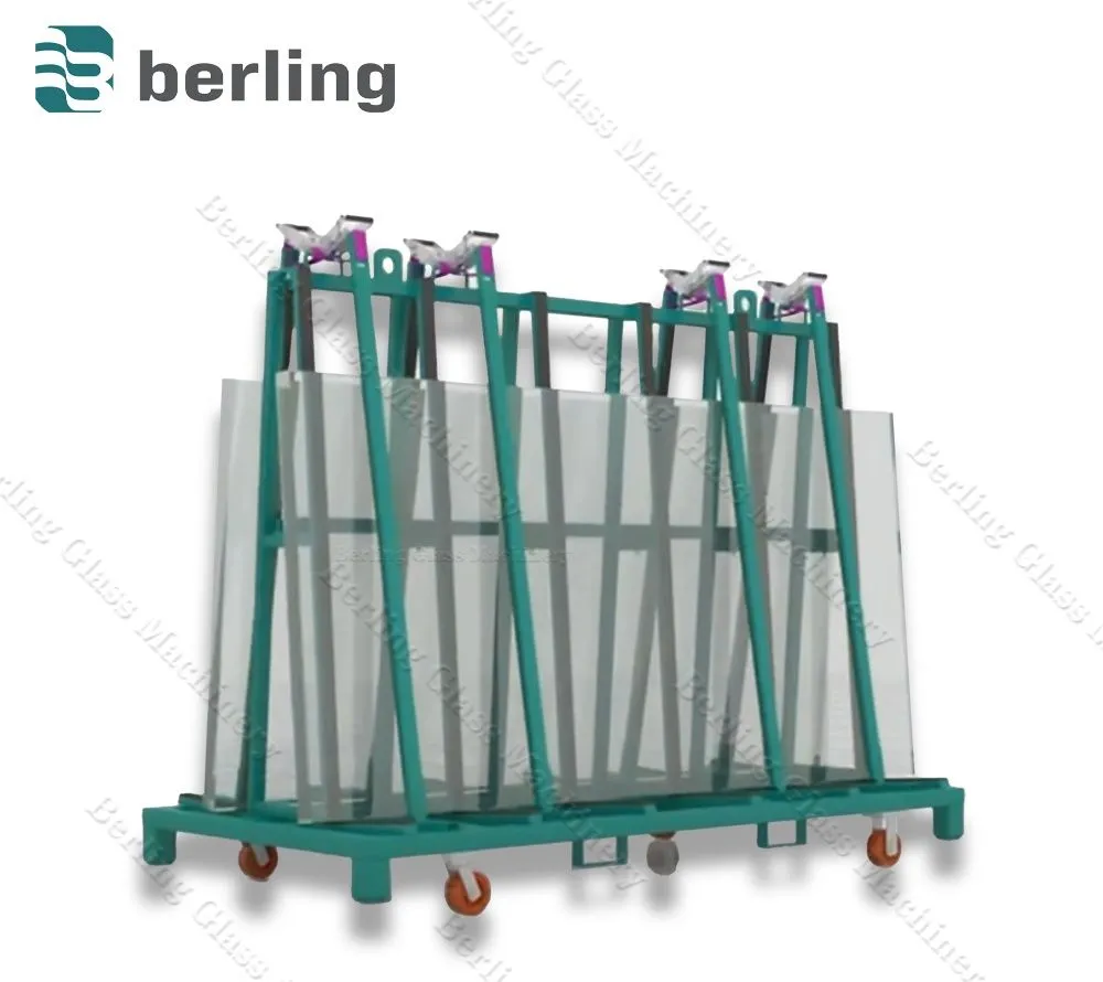 Compact a-Frame Glass Rack Detail