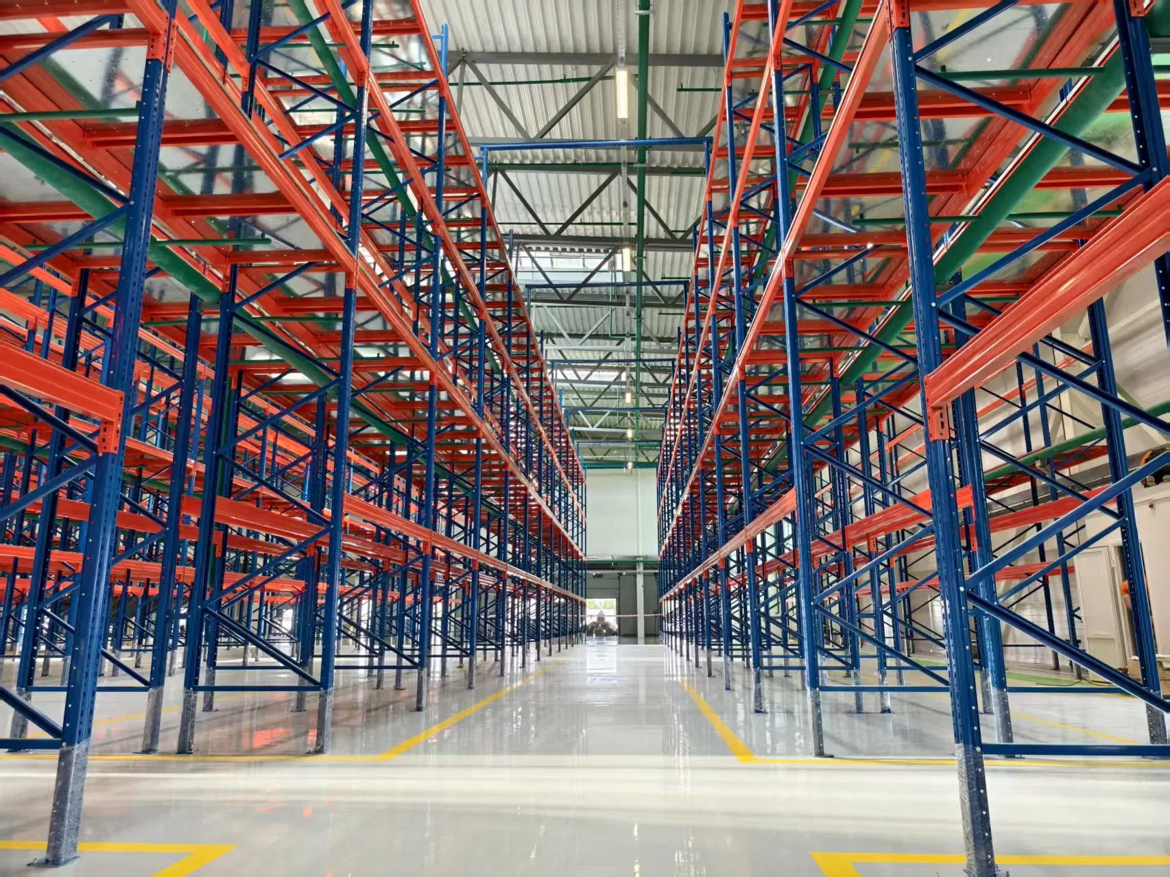 Corrosion Protection Galvanized Steel Wire Mesh Pallet Rack Decking