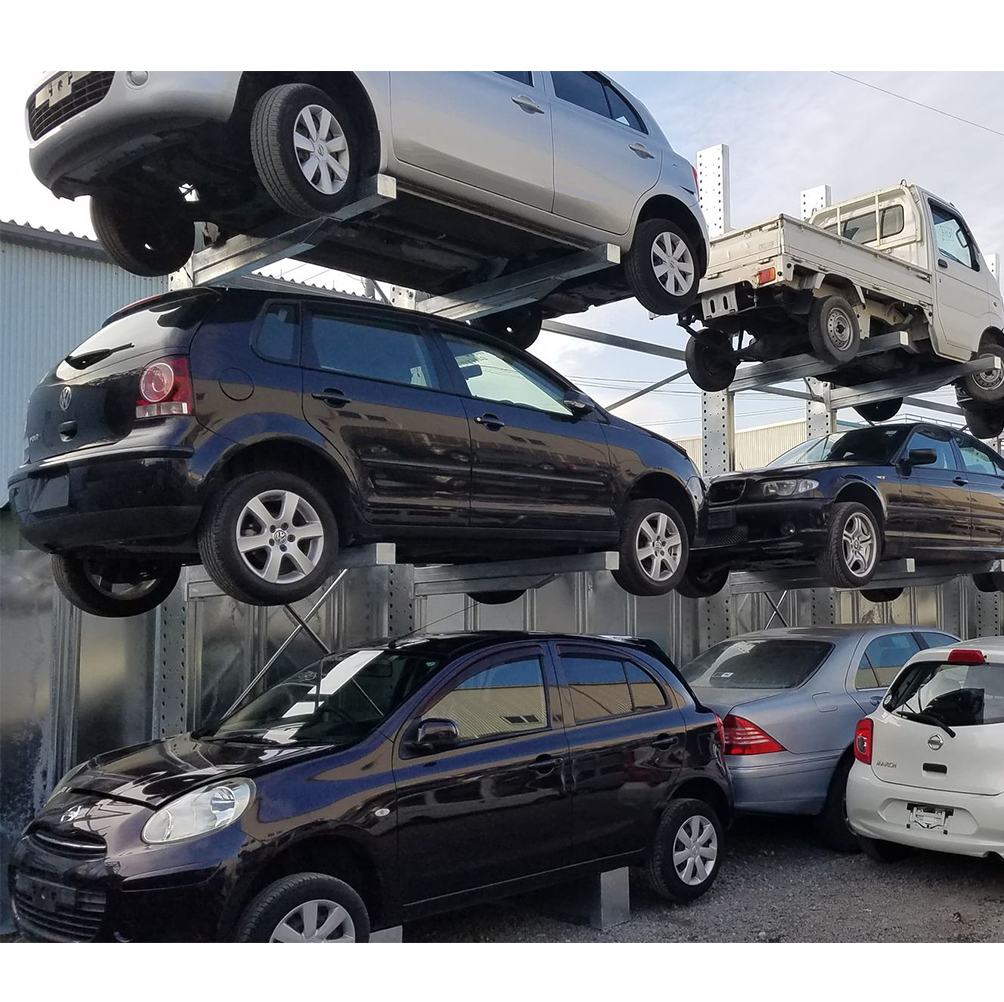 Outside Cantilever Car Racking Usage Hot Dipped Galvanized Industrial Warehouse Shleving Racks For Garage Storage