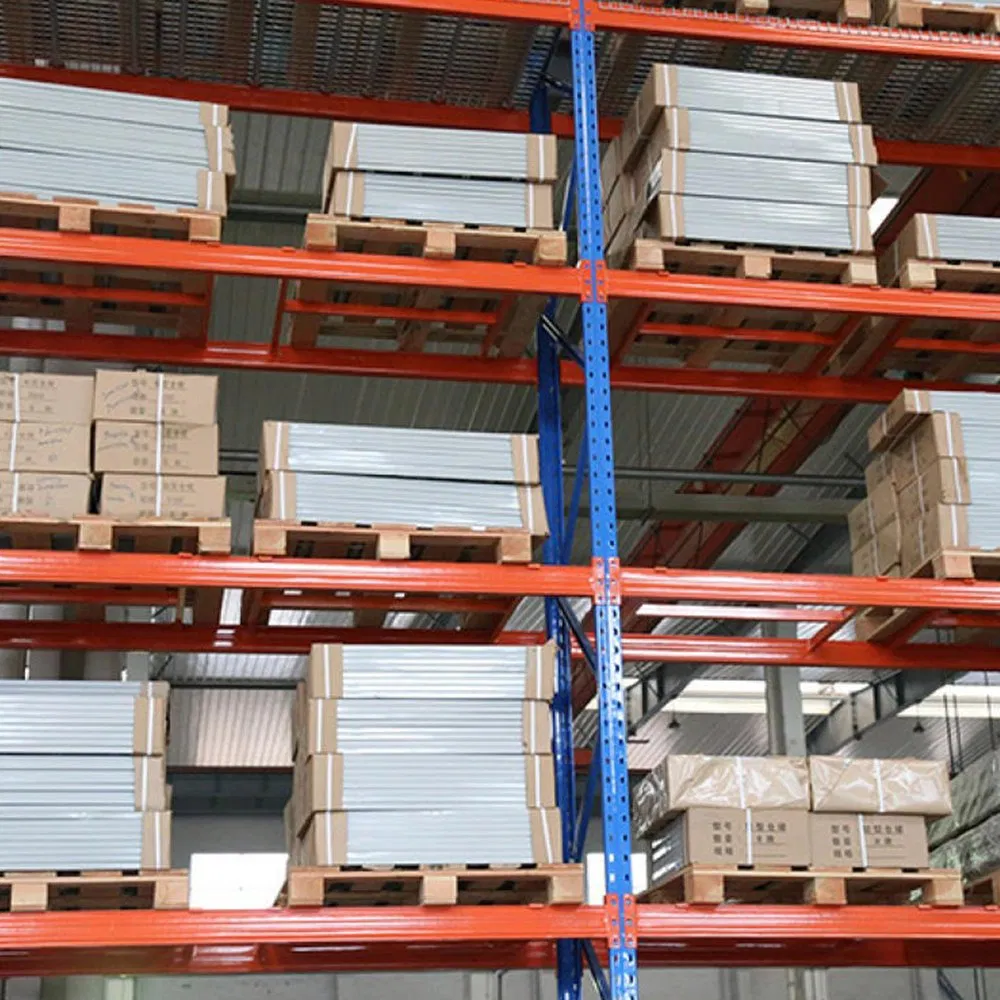 Warehouse Equipment Heavy Duty Pallet Storage Steel Rack with Wire Mesh Decking