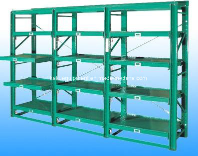 Sturdy Metal Mould Storage Rack for Efficient Organization