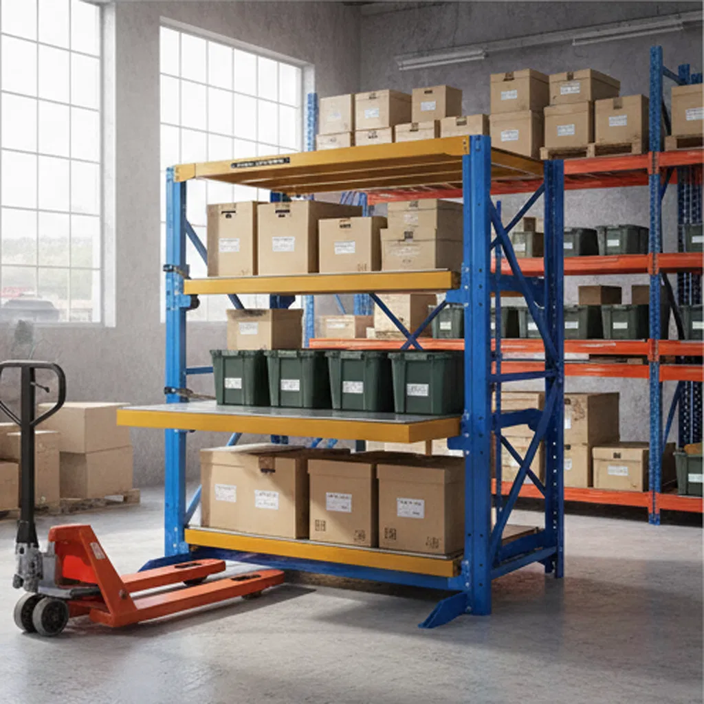 Sturdy Metal Mould Storage Rack for Efficient Organization