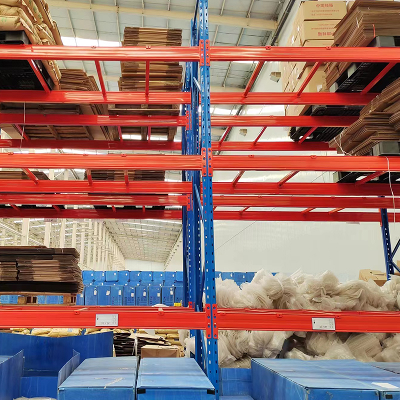 Chaoyu Brand Industrial Warehouse Drive-Through Push-Back Pallet Rack High Load Capacity Sturdy Steel Structure Corrosion