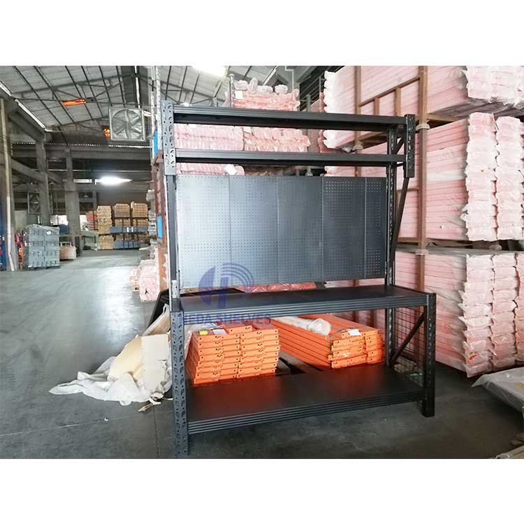 Iron Workbench for Workshop Workshop Anti-Static Operation Workbench Metal Shelving Rack Heavy Duty Storage Rack