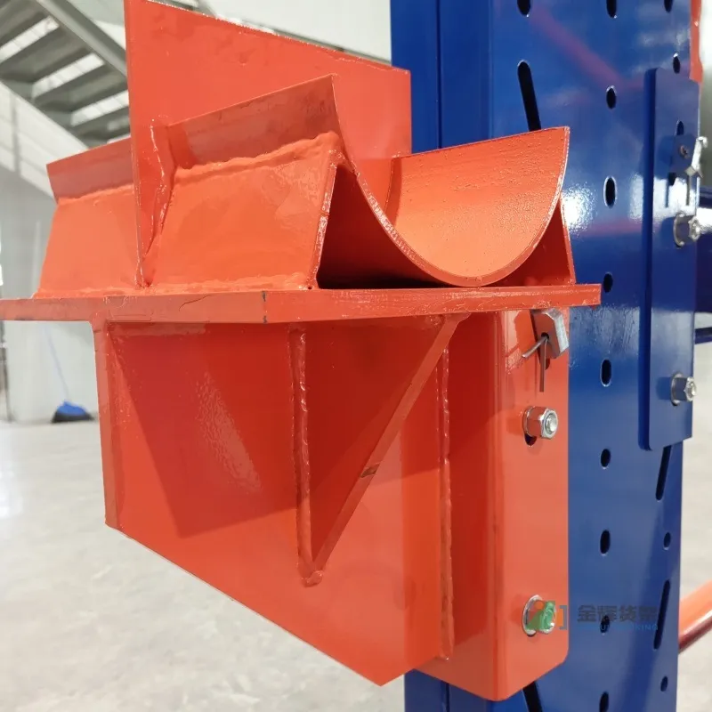 Free Design Single/Double Arm Racking Coil Unwinding Cable Reel Rack for Warehouse Storage Shelving