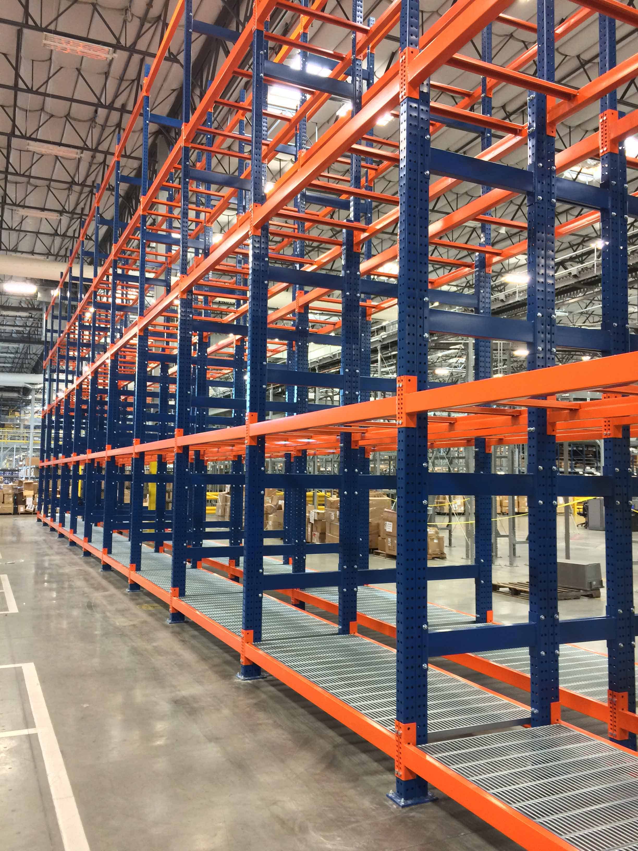 High Quality Teardrop Type Selective Pallet Rack for American Market Warehouse Storage