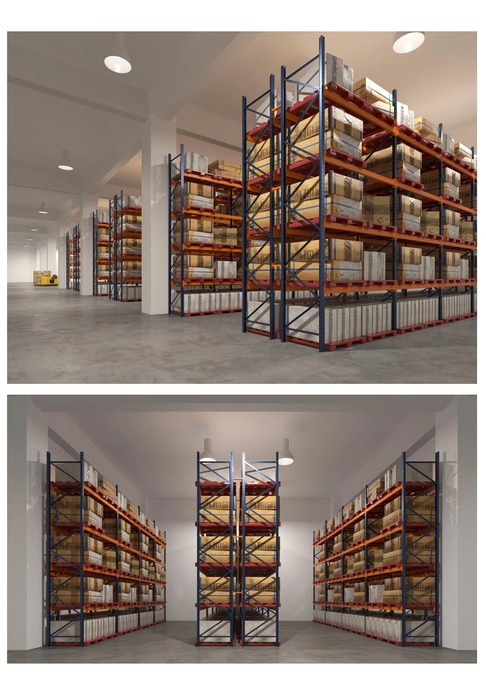 Corrosion Protection Galvanized Steel Wire Mesh Pallet Rack Decking