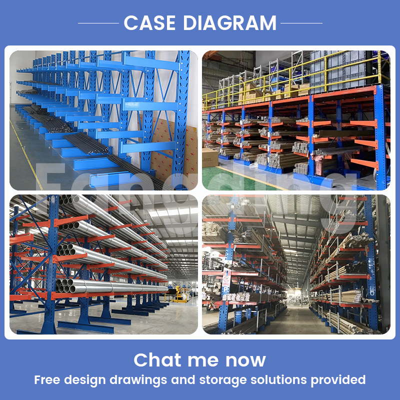 Wholesale Durable Heavy Duty Cantilever Rack High Capacity Cantilever Racking System Warehouse Steel Bar Stock Storage Solution
