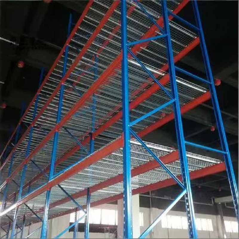 Fire Resistant Wire Mesh Deck Steel Rack Safety Compliant for Warehouse Storage