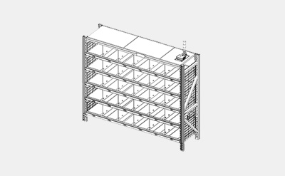 Rack type single side wall