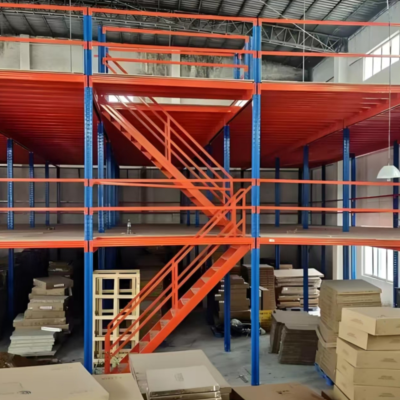 Manual Picking Warehouse Custom Mezzanine Floor Rack