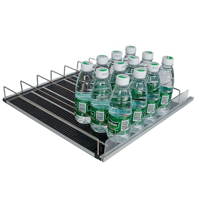 Gravity Flow Rack Rear Replenishment Gravity Roller Shelving System Walk in Cooler Shelf Rack for Cold Room Freezer Shelf