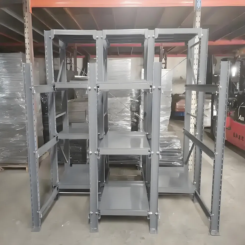 Factory Heavy Duty Steel Warehouse Mold Storage Rack Drawer Shelf Mold Racking