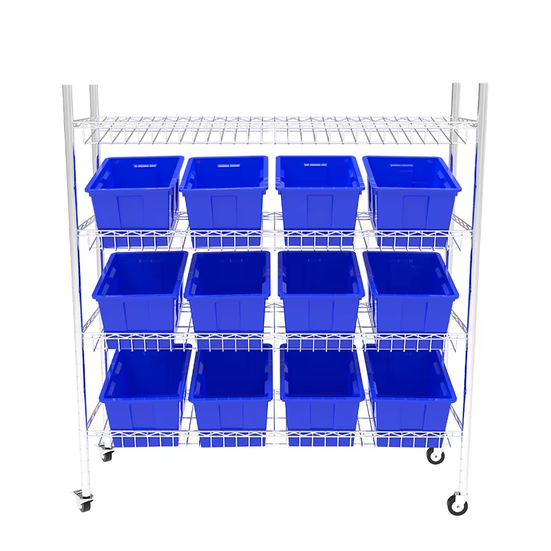 Storage Solutions Steel/Metal Storage Shelves Warehouse Mobile Rack Racking Picking/Put to Light Systems Warehouse Picking Cart