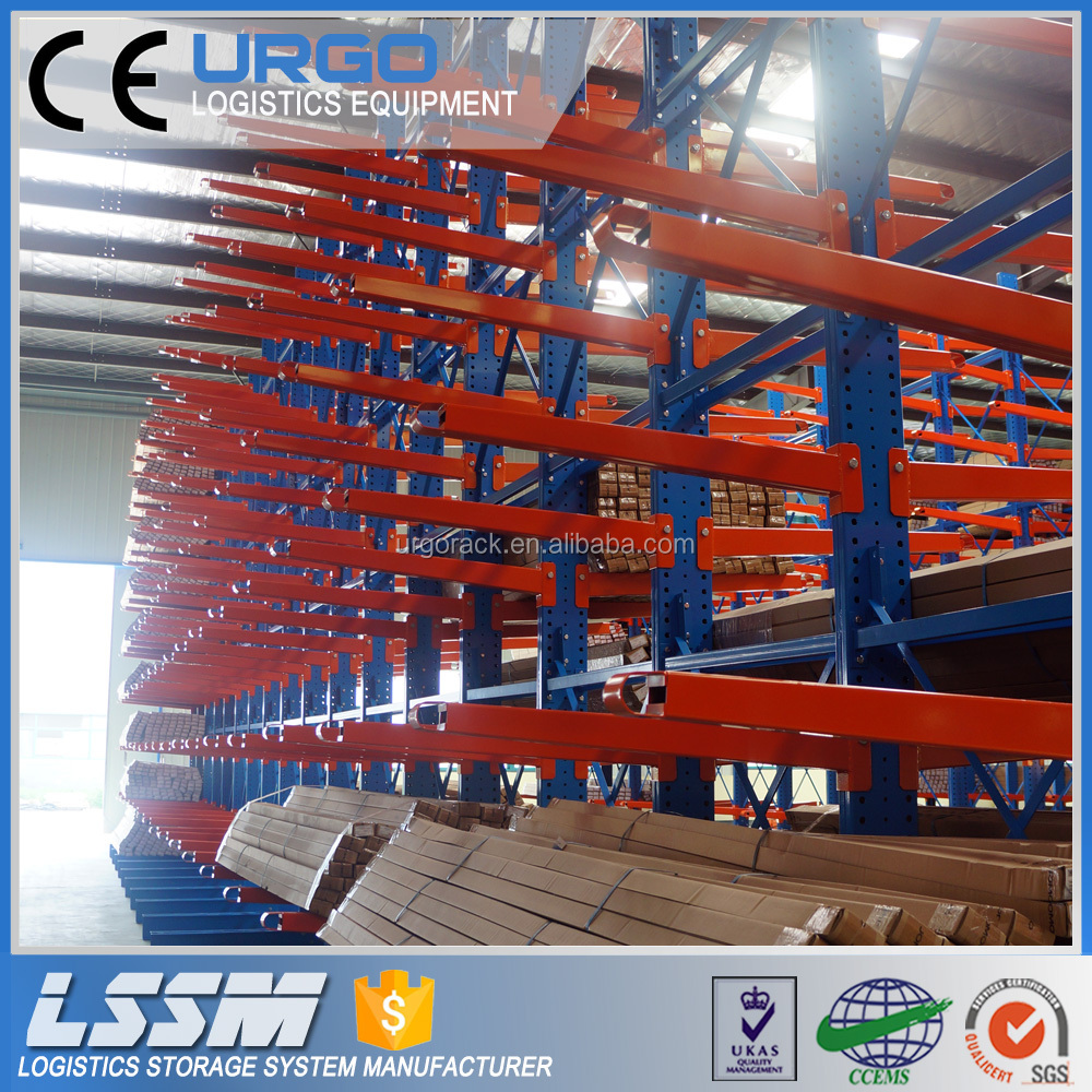 Industrial Steel Tube Storage Cantilever Rack