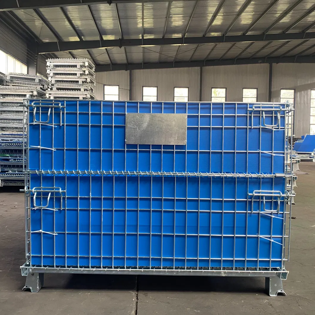 Heavy-Duty Galvanized Q235 Steel Wire Mesh Deck Warehouse Rack with Durable