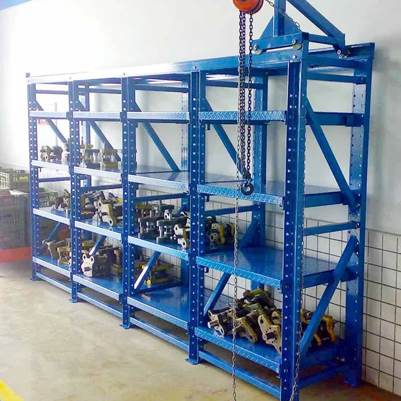 Heavy Duty Mold Storage Rack for Injection Molds and Tooling