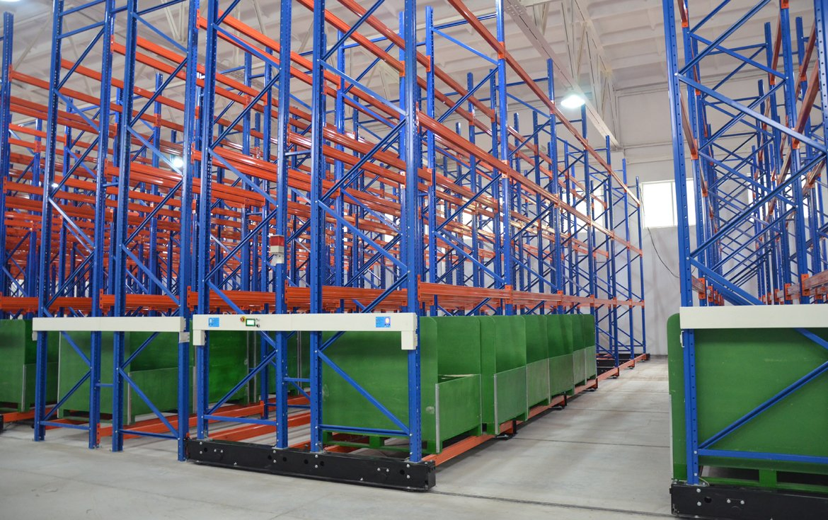 Electric Steel Pallet Mobile Hardware Warehouse Heavy-Duty Mold Storage Rack with Storage Rack