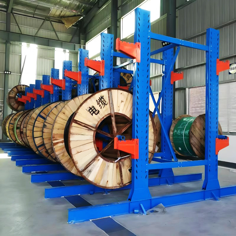 Suspended Overhead 300kg Per Hanger Ceiling Mounted Cable Reel Rack for Low Headroom