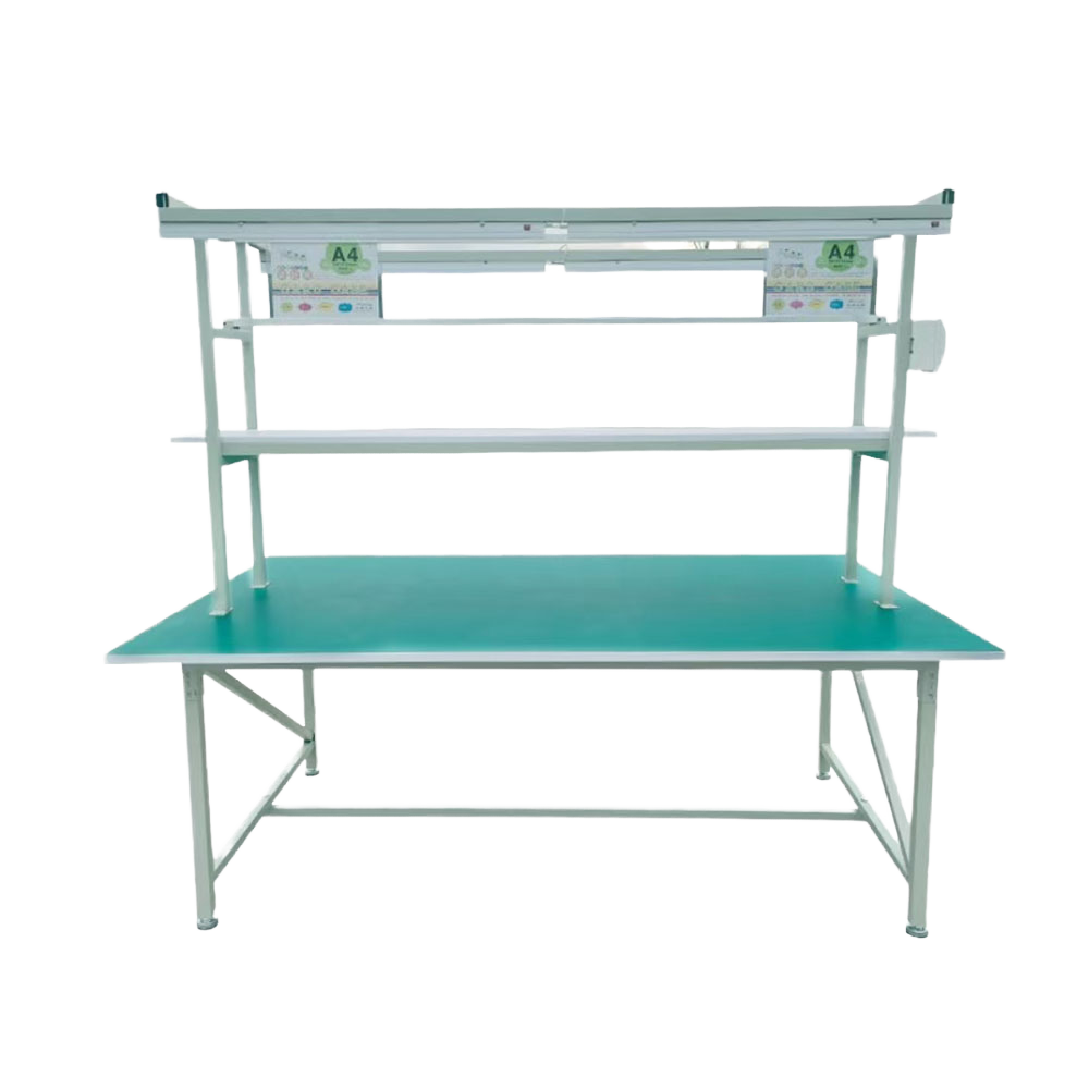 Eida Industrial 5-Layer Aluminum Workbench Stacking Racks Shelves 200kg Capacity Workshop DIY Production