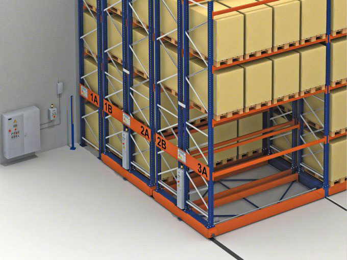 Electric Steel Pallet Mobile Hardware Warehouse Heavy-Duty Mold Storage Rack with Storage Rack