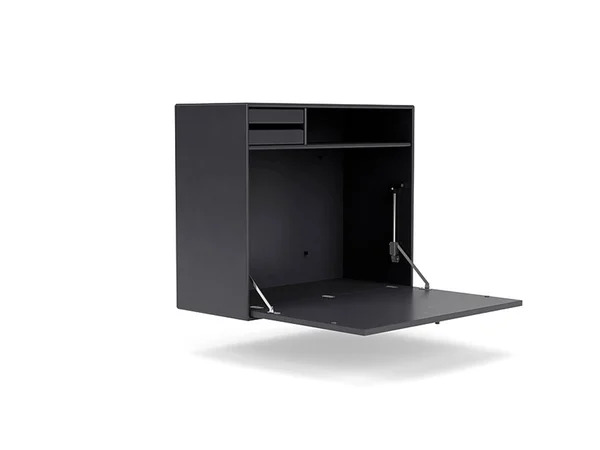 Customized Durable Red Hanging Storage Folding Workbench with Shelves and Drawers for Workshop Home Office Organization