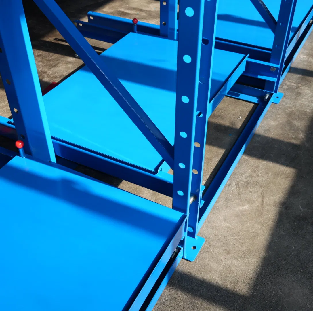 Heavy Duty Warehouse Storage Drawer Type Mould Racks for Long-Term Use