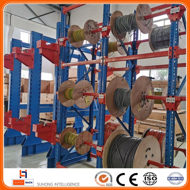 Special Type Customized Single Double Side Arm Cantilever Cabel Reel Racks for Cable Drum Racking