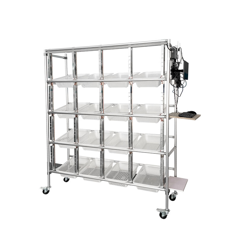 Digital Picking and Sorting Put to Light Wall System in Warehouse